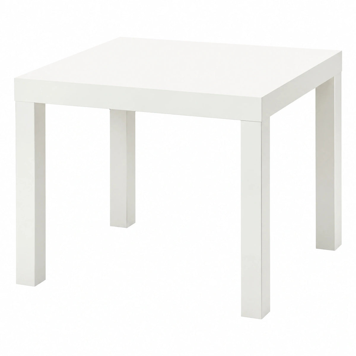 IKEA Lack Beistelltisch, Weiß, 45x55x55cm, Holzoptik
