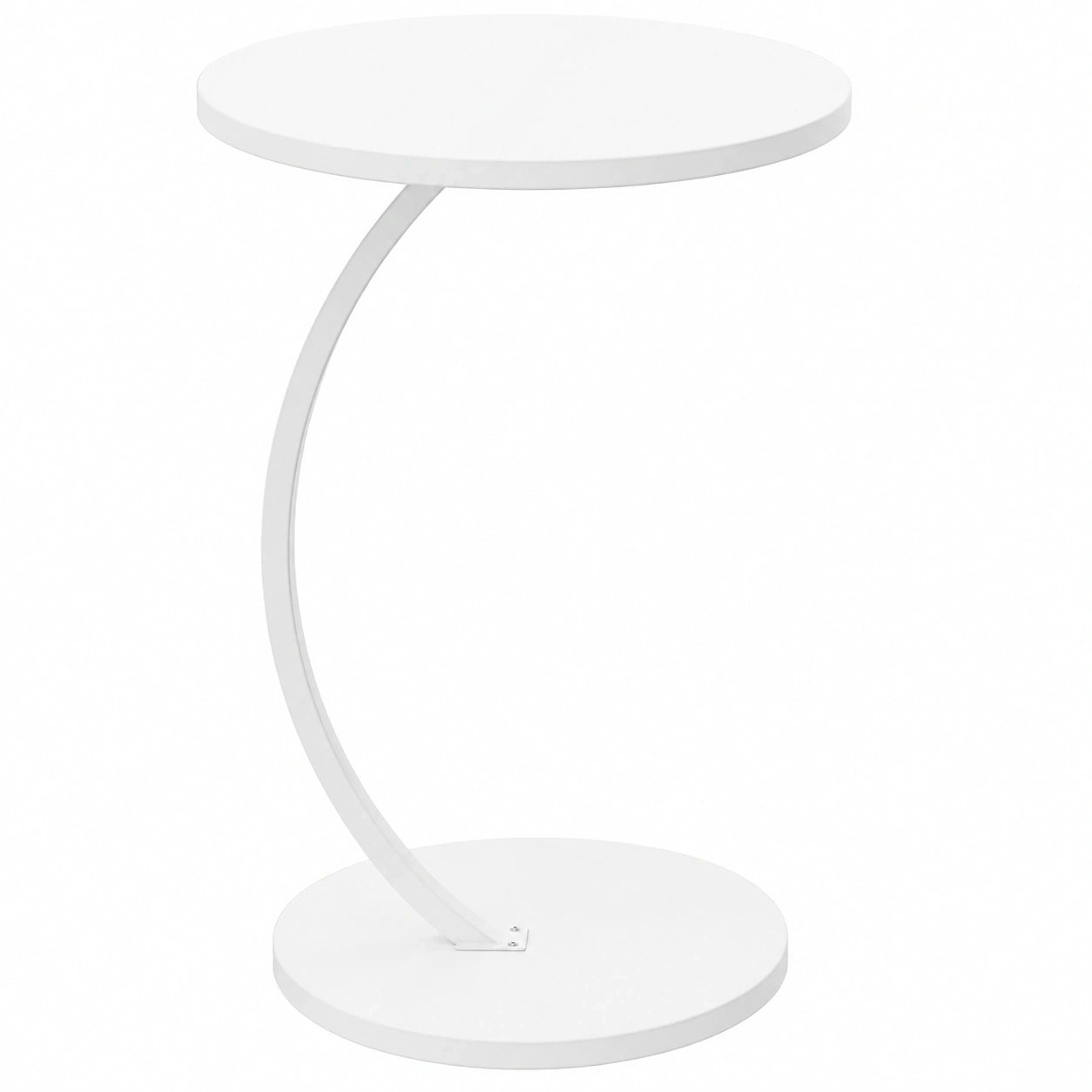 Vicco Alvio Beistelltisch, Weiß, 40x60 cm, vielseitig für Wohnzimmer und Schlafzimmer